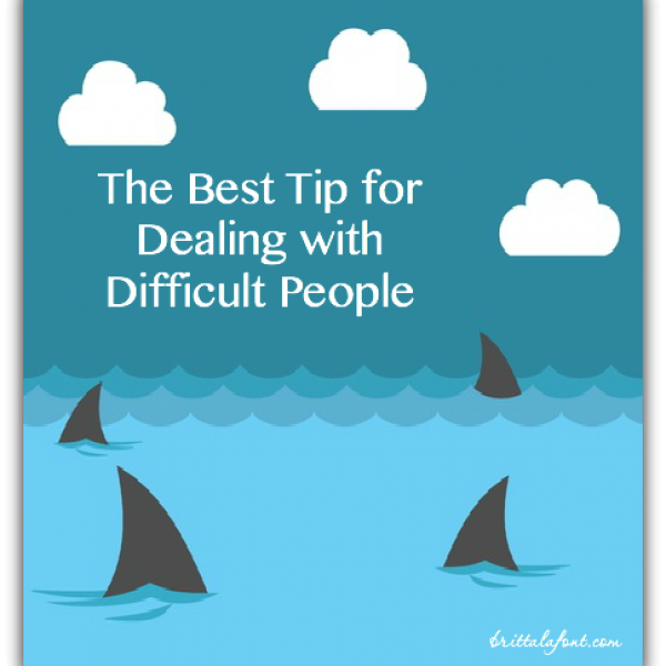 best tip for dealing with difficult people, relationships, christian living